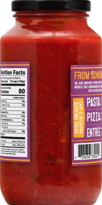 Sonoma Gourmet Pasta Sauce Roasted Garlic Jar - 25 Oz - Image 6