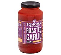 Sonoma Gourmet Pasta Sauce Roasted Garlic Jar - 25 Oz