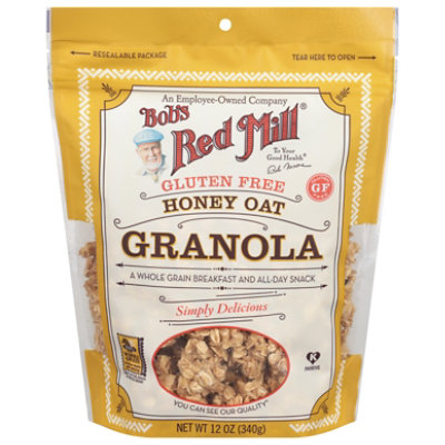 Bobs Red Mill Granola Gluten Free Honey Oat - 12 Oz - Safeway