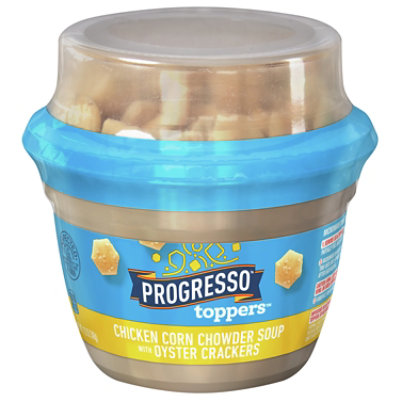 Progresso Toppers Chicken Corn Chowder Soup With Oyster Crackers - 12.2 Oz - Image 3