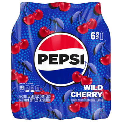 Pepsi Soda Wild Cherry - 6-24 Fl. Oz. - Image 1