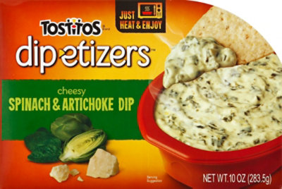 TOSTITOS Dip-etizers Dip Cheesy Spinach & Artichoke - 10 Oz - Image 2