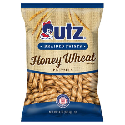 Utz Pretzel Braided Twists Honey Wheat - 14 Oz - Image 3