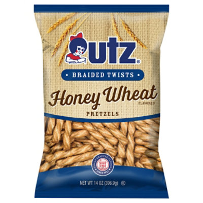 Utz Pretzel Braided Twists Honey Wheat - 14 Oz - Image 2