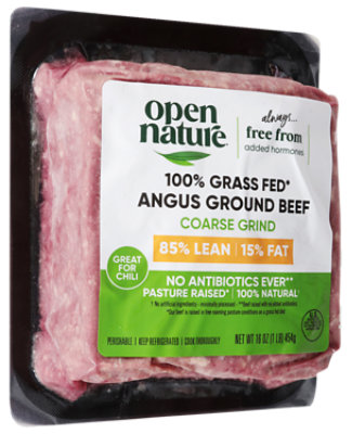 Open Nature 85% Lean Ground Beef Chili 15% Fat - 16 Oz - Image 3