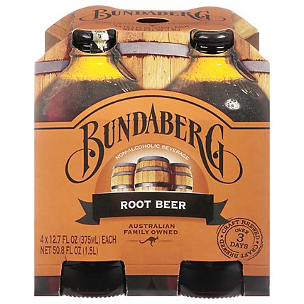 Bundaberg Root Beer - 4-12.7 Fl. Oz. - Image 3