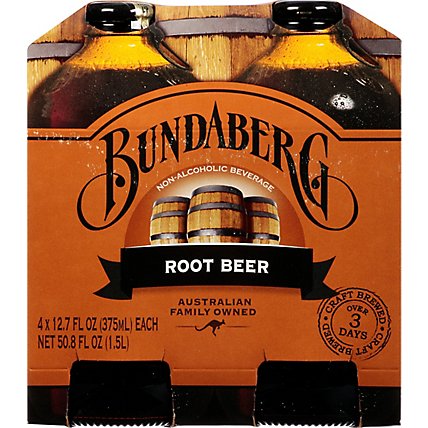 Bundaberg Root Beer - 4-12.7 Fl. Oz. - Image 6