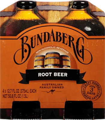 Bundaberg Root Beer - 4-12.7 Fl. Oz. - Image 2