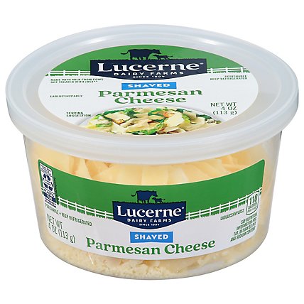 Lucerne Cheese Shaved Parmesan Tub - 4 Oz - Image 1