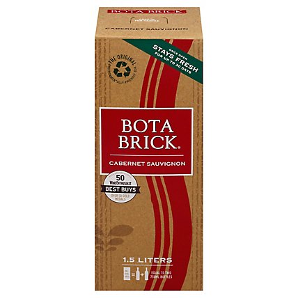 Bota Brick Wine Cabernet Sauvignon - 1.5 Liter - Image 3
