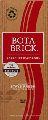 Bota Brick Wine Cabernet Sauvignon - 1.5 Liter - Image 4
