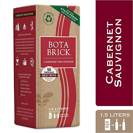 Bota Brick Wine Cabernet Sauvignon - 1.5 Liter