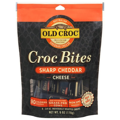 Old Croc Sharp Cheddar Snacks Bites - 6 Oz - Image 3