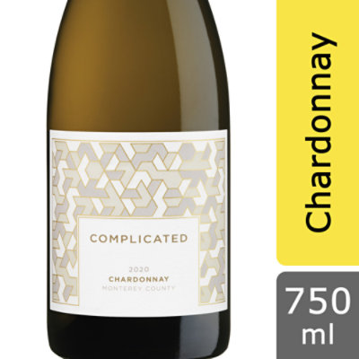 Complicated Chardonnay White Wine - 750 Ml - Image 1