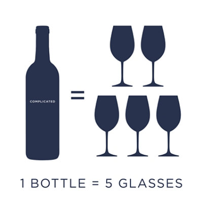 Complicated Pinot Noir Red Wine Bottle - 750 Ml - Image 5