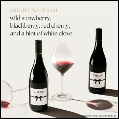 Chloe Wine Collection Pinot Noir Red Wine - 750 Ml - Image 2