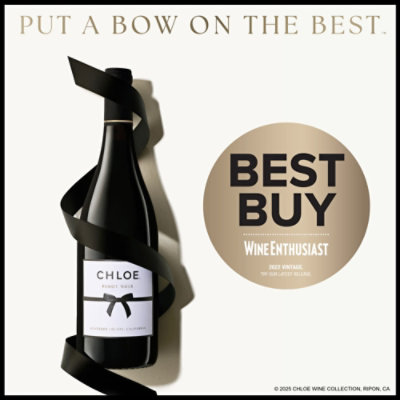 Chloe Wine Collection Pinot Noir Red Wine - 750 Ml - Image 4