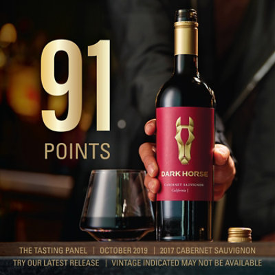 Dark Horse Cabernet Sauvignon Red Wine - 750 Ml - Image 3