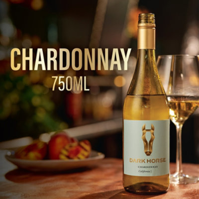 Dark Horse Chardonnay White Wine - 750 Ml - Image 2