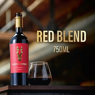 Dark Horse Big Red Blend Red Wine - 750 Ml - Image 2