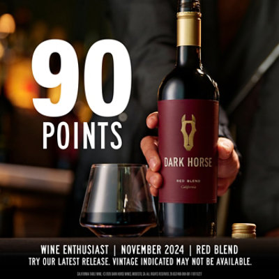 Dark Horse Big Red Blend Red Wine - 750 Ml - Image 4