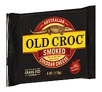 Old Croc Applewood Smoked Sharp Cheddar - 6 Oz