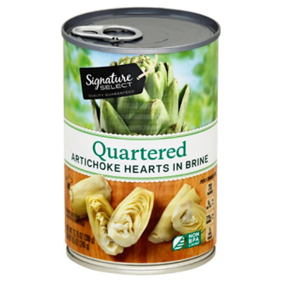 Signature SELECT Artichokes Quartered - 13.75 Oz