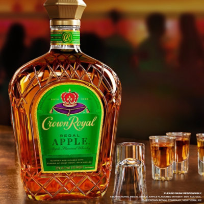 Crown Royal Regal Apple Flavored Whisky - 750 Ml - Image 5