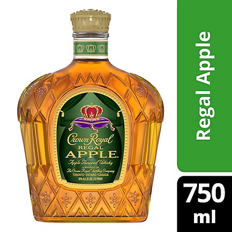 Crown Royal Regal Apple Flavored Whisky - 750 Ml
