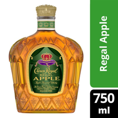 Download Crown Royal Whisky Flavored Regal Apple 70 Proof - 750 Ml ...