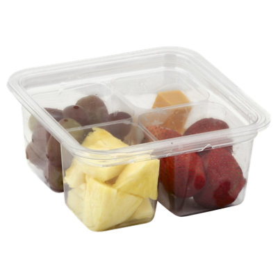Fresh Cut Snack Pack Fruit & Cheese - 11 Oz (350 Cal)