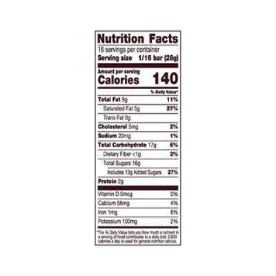 HERSHEYS Milk Chocolate Bar - 1 Lb - Image 4