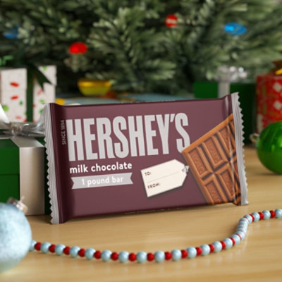 HERSHEYS Milk Chocolate Bar - 1 Lb - Image 6