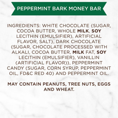 Russell Stover Peppermint Bark Santa Money Bar - 2 Oz - Image 3