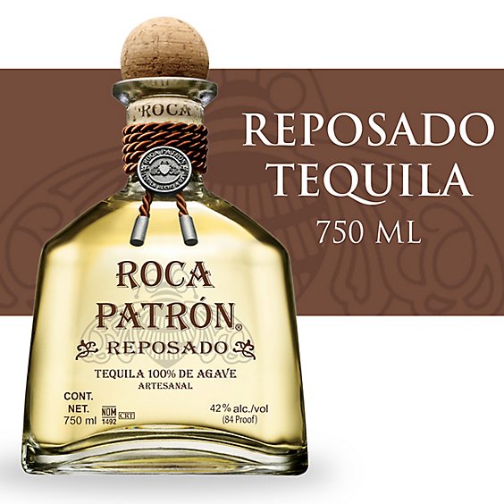 Patron Roca Patron Tequila Reposado 84 Proof -750 Ml (Limited quantities may be avaliable in store)