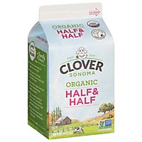 Clover Organic Farms Half & Half - 16 Fl. Oz. - Image 2