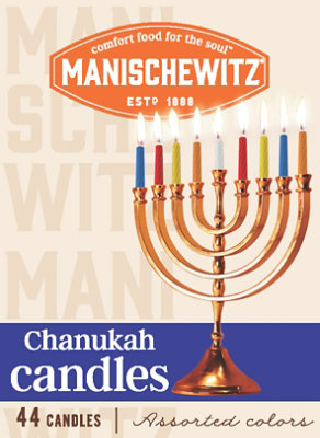 Manischewitz Chanukah Candles - 44 Count
