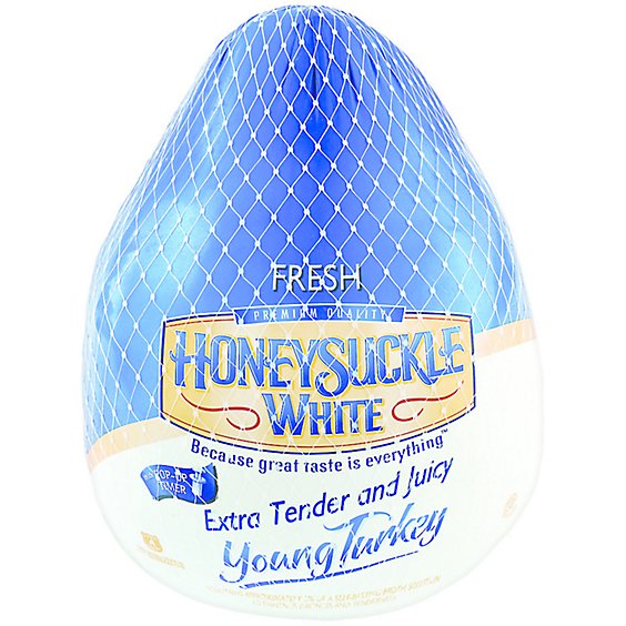Honeysuckle White Whole Turkey Fresh - Weight Between 16-20 Lb