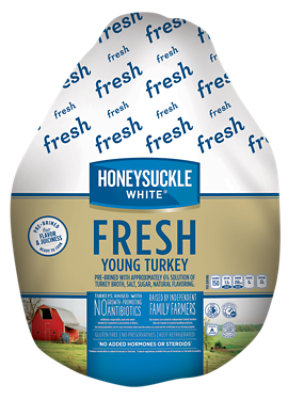 Honeysuckle White Whole Turkey Fresh - Weight Between 16-20 Lb - Image 1