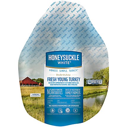 Honeysuckle White Whole Turkey Fresh - Weight Between 20-24 Lb - Image 1