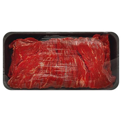 Meat Counter Beef USDA Choice Sirloin Flap Meat Sliced - 1.50 LB - Image 1
