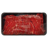 Meat Counter Beef USDA Choice Sirloin Flap Meat Sliced - 1.50 LB - Image 1