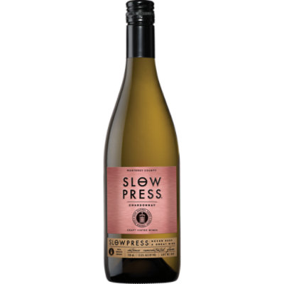 Slow Press Chardonnay White Wine - 750 Ml