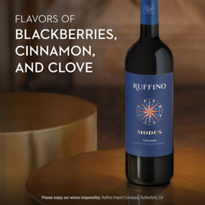 Ruffino Modus Toscana IGT Red Blend Italian Red Wine - 750 Ml - Image 3