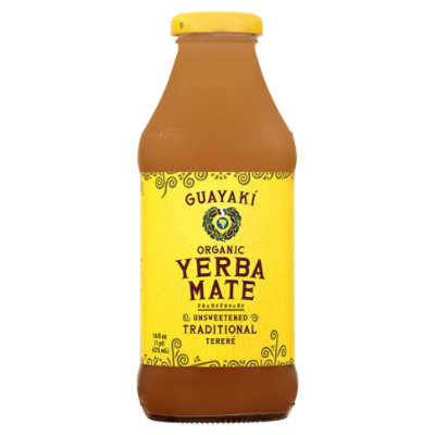 Guayaki Yerba Mate Traditional Mate Tea, 16 fl oz - Foods Co.