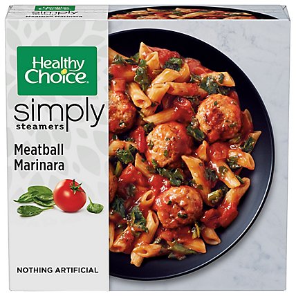 Healthy Choice Simply Steamers Meals Meatball Marinara - 10 Oz - Image 2
