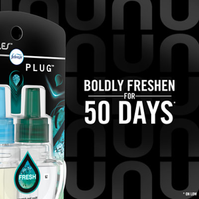Febreze Unstopables Odor-Eliminating PLUG Air Freshener Single Refill - 0.87 Fl. Oz. - Image 2