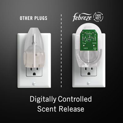 Febreze Unstopables Odor-Eliminating PLUG Air Freshener Single Refill - 0.87 Fl. Oz. - Image 6