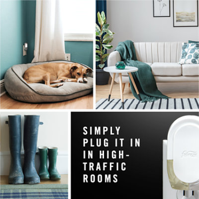 Febreze Unstopables Odor-Eliminating PLUG Air Freshener Single Refill - 0.87 Fl. Oz. - Image 7