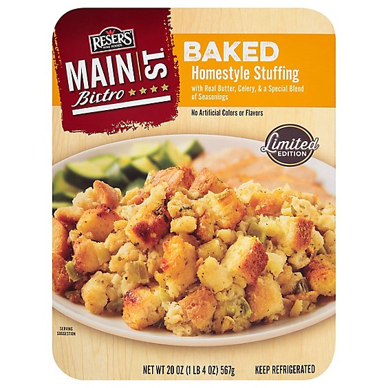 Resers Main St. Bistro Stuffing Homestyle - 20 Oz